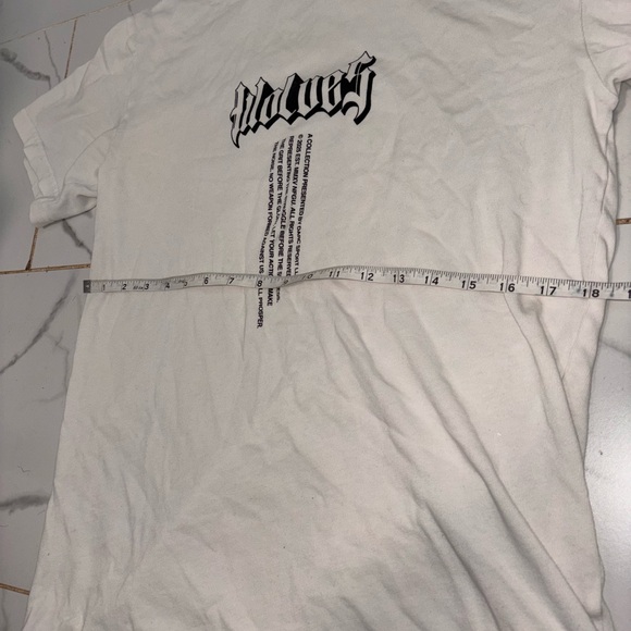 Darc Sport white/cream Graphic Tee - Picture 3 of 7